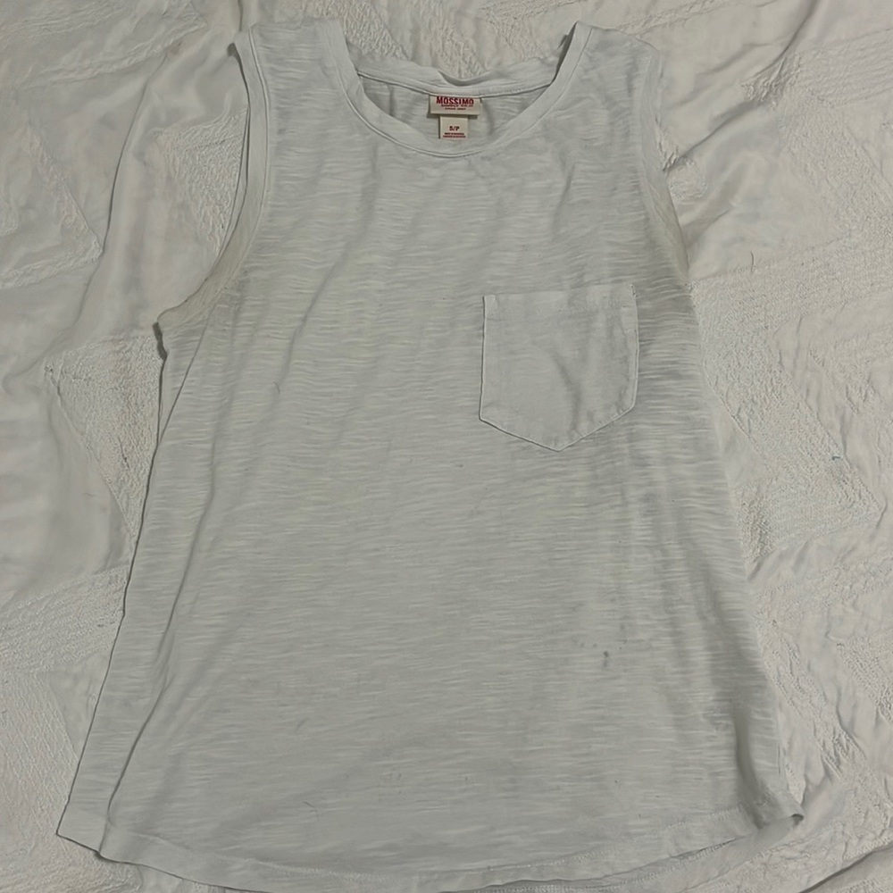 mossimo white tank